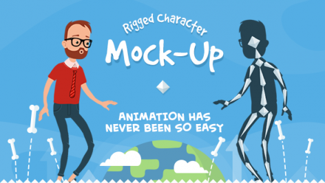 Preview Rigmo Rigged Character Animation Mockup 14822570