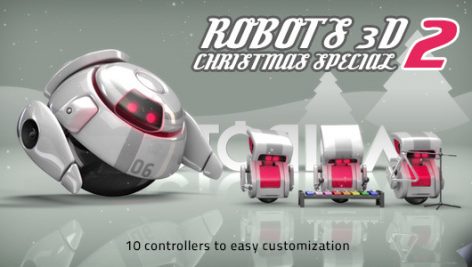 Preview Robots 3D Christmas Special Ii