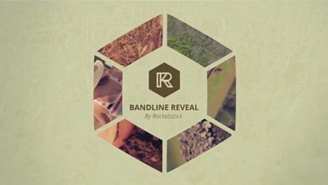 Preview Rocketstock Bandline Minimal Logo Reveal