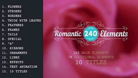 Preview Romantic Elements Titles 10214513