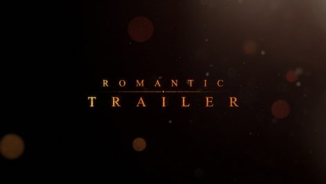 Preview Romantic Trailer Titles 20607811