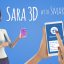 Preview Sara 3D Character With Smartphone Female Presenter For Mobile App 15887749