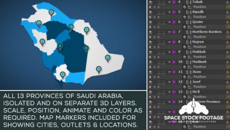 Preview Saudi Arabia Map Kit 18370666
