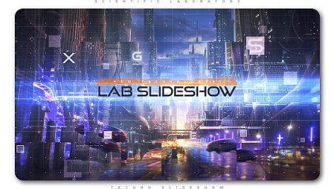 Preview Scientific Laboratory Techno Slideshow 21393365
