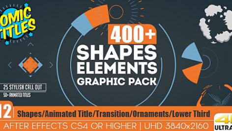 Preview Shapes Elements Graphic Pack 12002012