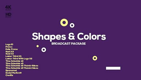 Preview Shapes And Colors Broadcast Package 19649419