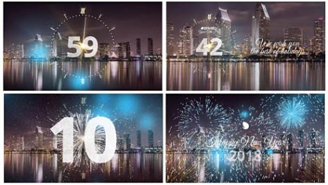 Preview Silver New Year Countdown 2018