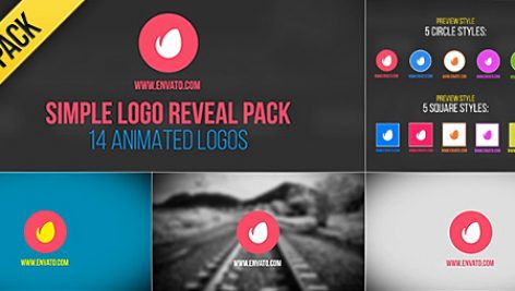 Preview Simple Logo Reveal Pack