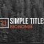 Preview Simple Titles 20137446