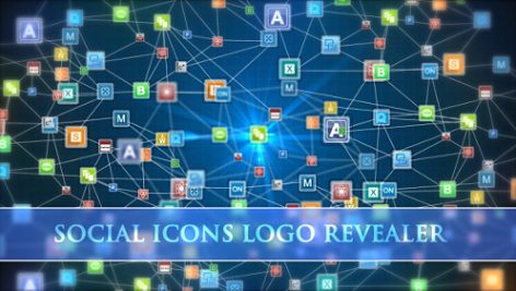 Preview Social Icons Logo Revealer 7974105