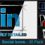 Preview Social Media Icons 30 Pack 8273695
