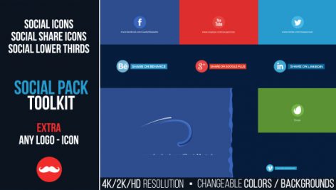 Preview Social Pack Toolkit 14562104