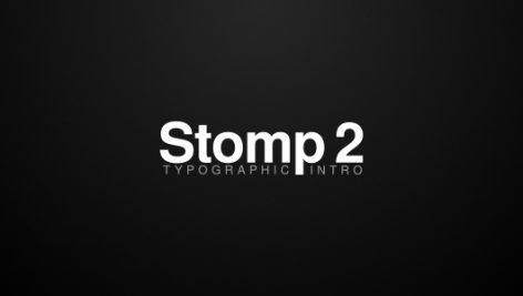 Preview Stomp 2 Typographic Intro 19788733