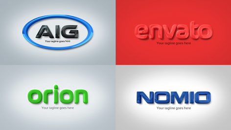 Preview Strong Clean Corporate 3D Embossed Logo 15401188