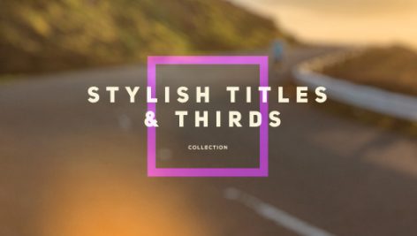 Preview Stylish Titles Thirds 12251144