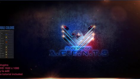 Preview Superhero Agents Logo 20675789