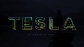 Preview Tesla Animated Letters 19249939