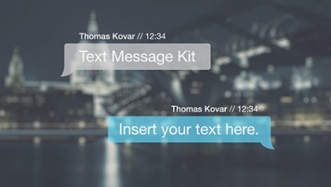 Preview Text Message Kit