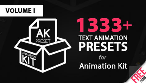 Preview Text Preset Volume I for Animation Kit 15736518