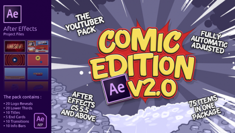 Preview The Youtuber Pack Comic Edition V2.0 16575265