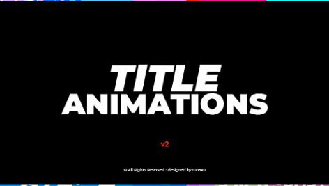 Preview Title Animations V2 12794729