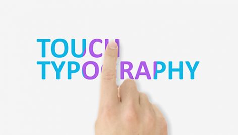 Preview Touch Typography 16687984