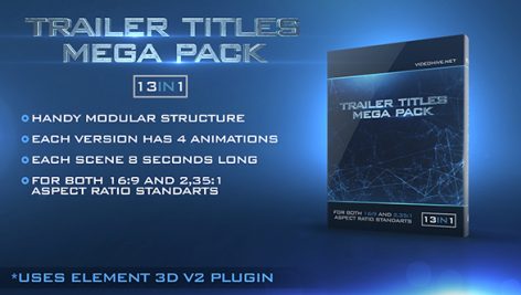 Preview Trailer Titles Pack 15419714