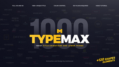 Preview Typemax 1000 Titles And Lower Thirds 19429492