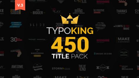 Preview Typoking Title Animation Kinetic Typography Text 11263341