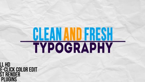Preview Typographic Presentation 2380098