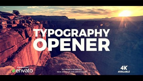 Preview Typography Opener 20836352