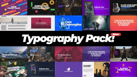 Preview Typography Pack 22386437