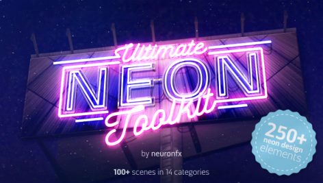 Preview Ultimate Neon Toolkit Neon Sign Mockup Kit 15899718