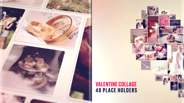 Videohive Valentine Collage 19328855