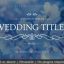 Preview Wedding Titles 20439562