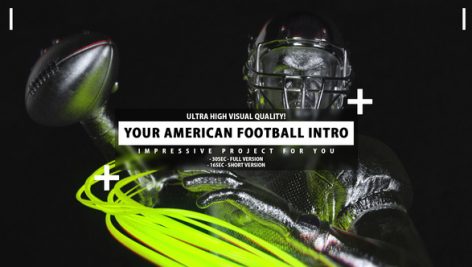 Preview Your American Football Intro 22552158