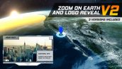 Preview Zoom On Earth And Logo Reveal V2 22001651