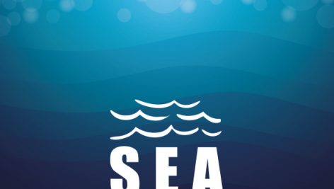 Sea Concept With Icon Design