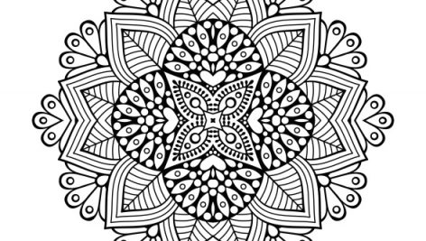 Vector Mandala Background 11