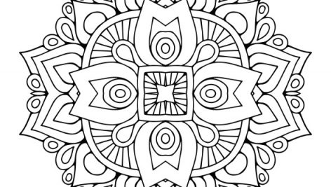 Vector Mandala Background 2