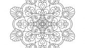 Vector Mandala Background 5