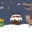 Preview Cartoon Christmas Postcard 04 13876352