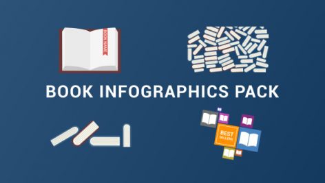 Preview Book Infographics Pack 92833