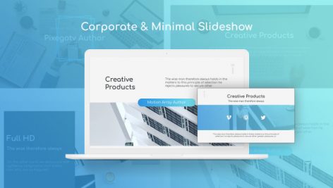 Preview Corporate Minimal Slideshow 117691