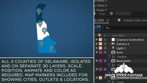 Preview Delaware Map Kit 20875822