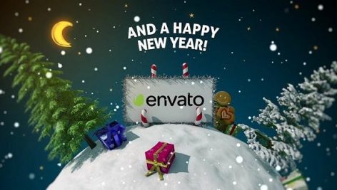 Preview New Year Card 3D 18616946