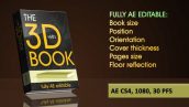 Preview 3D Book On Reflecting Floor With Flipping Pages 4307578