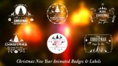 Preview Christmas New Year Badges 9756130