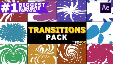 Preview Dynamic Liquid Transitions Pack 23152984