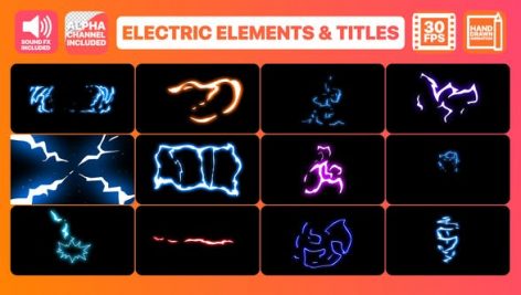Preview Flash Fx Electric Elements Transitions And Titles 23034776